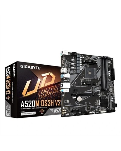 Carte Mère Gigabyte A520M DS3H V2 AMD A520 AMD AM4
