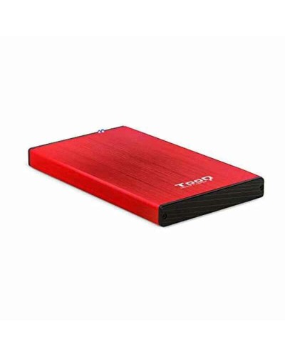 Externlåda TooQ TQE-2527R SATA III USB 3.0 3,5" Röd Svart/Röd