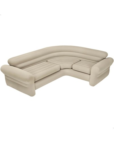 Intex Sofá Hinchable con Abertura 257x76x203cm - Relajación y Confort
