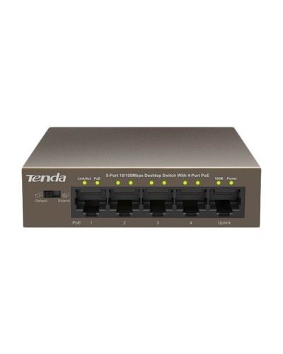 TENDA TEF1105P-4-63W 5-Port Desktop 10/100M Switch with 4-Port PoE