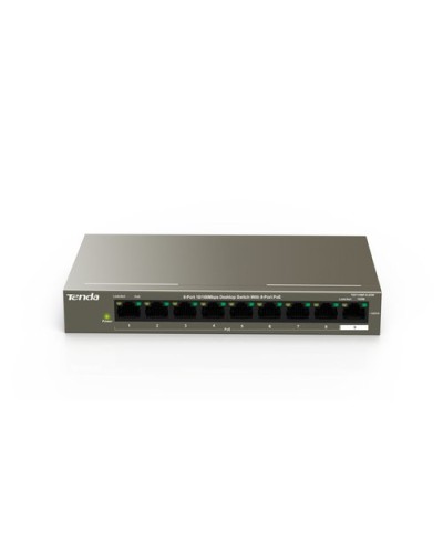 TENDA TEF1109P-8-63W 9-Port Desktop 10/100M Switch with 8 PoE Ports