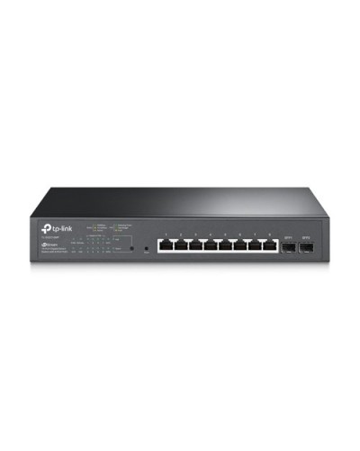 TP-Link SG2210MP 10-Port Gigabit Switch: 8-Port PoE+ + 2-Port SFP, 802.3at/af, 150W PoE, Omada SDN Compatible