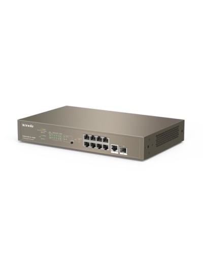Tenda TEG5310P-8-150W Gigabit Desktop 8-Port PoE Switch with SFP, Layer 3 Managed, 150W PoE