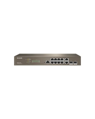Tenda TEG5312F 12-Port Gigabit L3 Managed Rackmount Switch