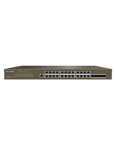 IP-COM G5328F 24P Gigabit + 4P SFP 1P Console L3 Cloud Managed Switch