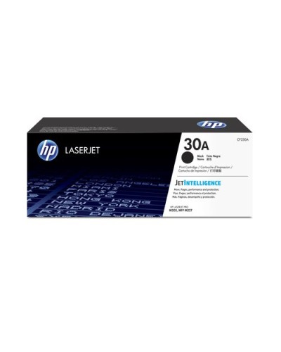 HP CF230A No. 30A Black Toner 1,600 Pages for LaserJet M206DN M203DW M227FDW M227SDN