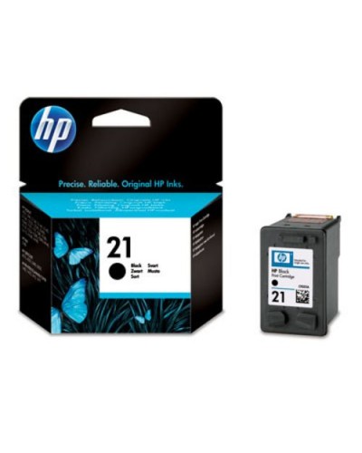 HP C9351AE No.21 Black Ink Cartridge 5ML - DJ-3940 DJ-F380 D2360 DJ-F2180 DJ-F4180