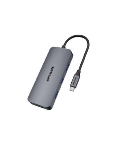 HIKVISION HUB HDMI, USB 3.0*3, USB-C, SD, TF - HS-HUB-DS8