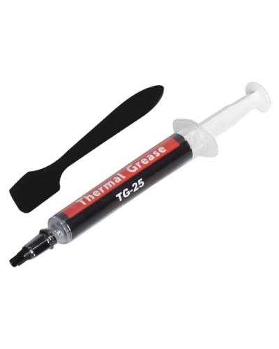 ITEK TG-25 Thermal Paste - 2g Syringe with Spatula, Gray - ITTP2G5S