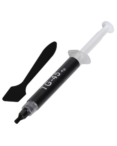 ITEK TG-45 Thermal Paste - 4g Syringe with Spatula, Gray - ITTP4G5S