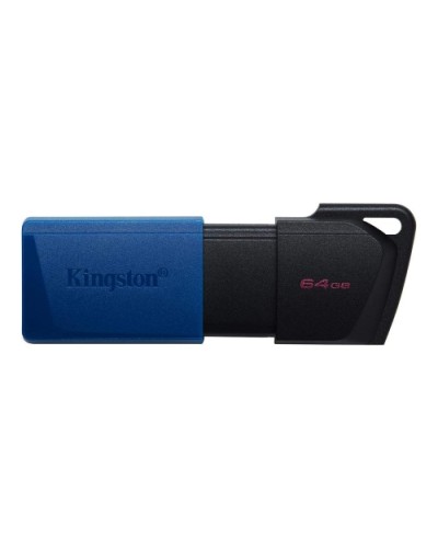 KINGSTON USB 3.2 64GB "EXODIAM" FLASH DRIVE - DTXM/64GB - BLACK+BLUE