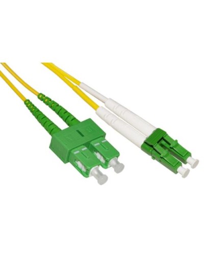 CAVO FIBRA OTTICA APC LC A APC SC SINGLEMODE DUPLEX MT. 2 LKLCSCAPC2