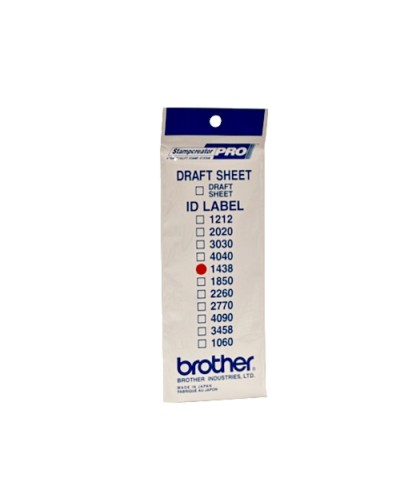 BROTHER ID1438 LABELS 14X38mm