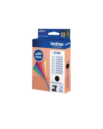 BROTHER LC-223BK BLACK INK CARTRIDGE