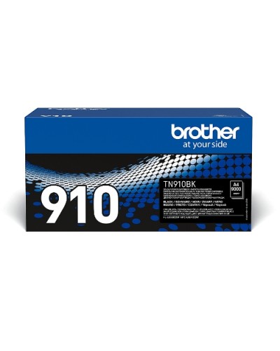 BROTHER TN-910BK Black Toner - 9000 Page Yield