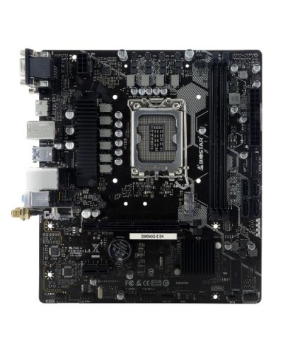 BIOSTAR Z690MX2-E D4 LGA1700 mATX Motherboard