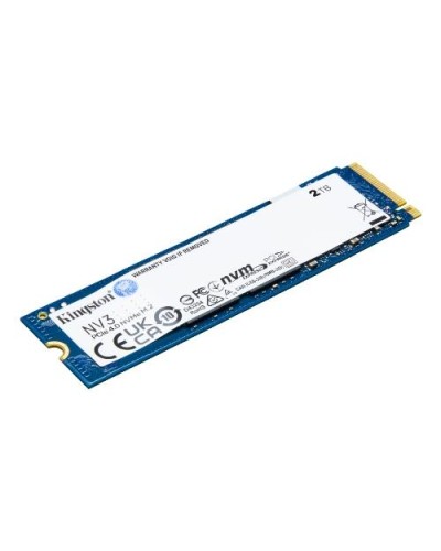 KINGSTON M.2 2280 2TB NVMe SSD SNV3S/2000G PCIe 3.0x4 Read: 6000MB/s Write: 4000MB/s