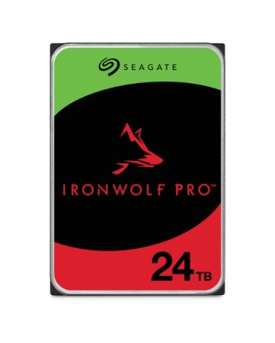 SEAGATE IRONWOLF PRO 24TB SATA3 3.5" 7200 RPM 512MB NAS HDD - 5YR Warranty