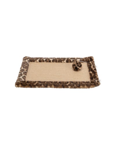 Klösbräda för katter Trixie Leo Brun Polyester Sisal EVA 55 x 35 cm Matta
