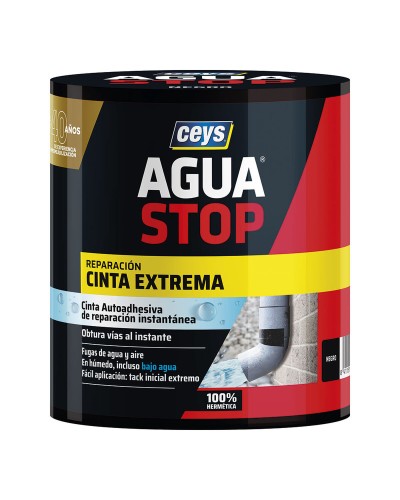 Nastro isolante Ceys Nero Plastica