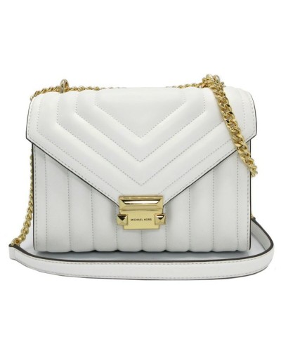 Olkalaukku Michael Kors Whitney Valkoinen 24 x 19 x 9 cm