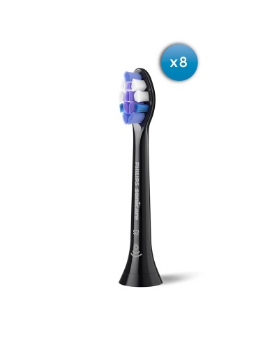 Tandborsthuvud Philips HX6058/88 Svart 8 antal