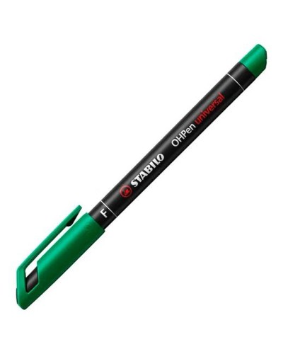 Permanenttimarkkeri Stabilo Vihreä 0,7 mm 10 Kappaletta