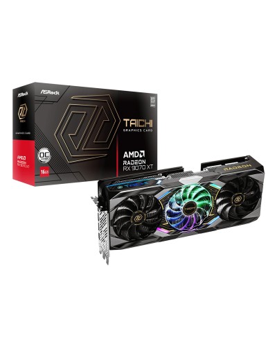 Carte Graphique ASRock ASROCK radeon rx 9070 xt 16 GB GDDR6