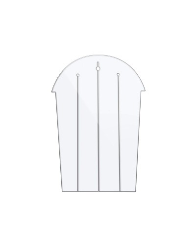 Klerenkast IMAC 19,5 X 29 X 0,2 CM Blauw Plastic