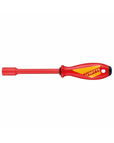 Tournevis d'électricien à embout à douille WITTE MAXX VDE Hex 13 mm Hexagonal