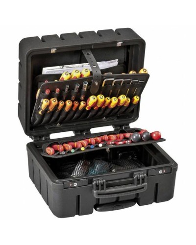 Gereedschapskoffer GT Line Polyester PVC Metaal Polyethyleen Natuurlijk rubber