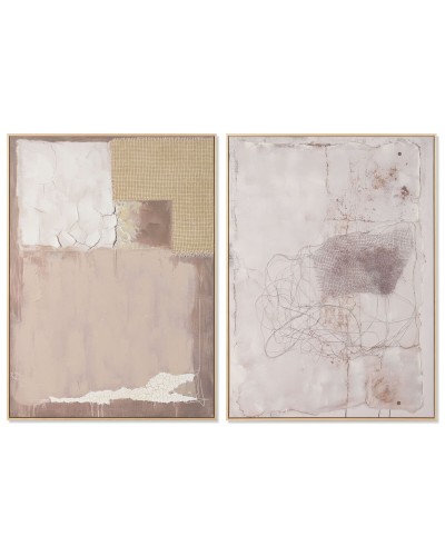 Quadro Home ESPRIT Moderno 103 x 4 x 143 cm (2 Unità)