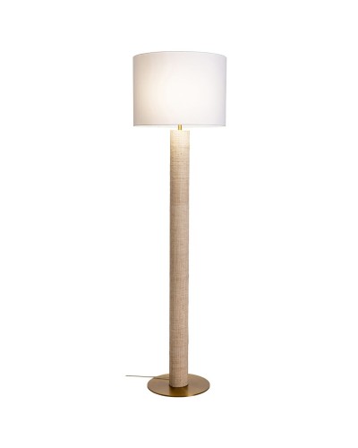 Vloerlamp Home ESPRIT Beige Gouden 220 V 42 X 42 X 152 CM