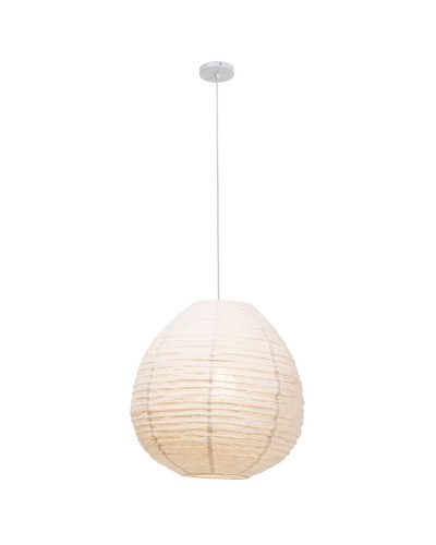 Taklampa Home ESPRIT Beige Jute 50 W 55 x 55 x 60 cm