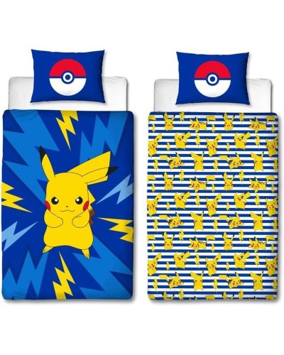 Täckslagsset Pokémon 25 x 6 x 30 cm Multicolour Säng 140 2 Delar