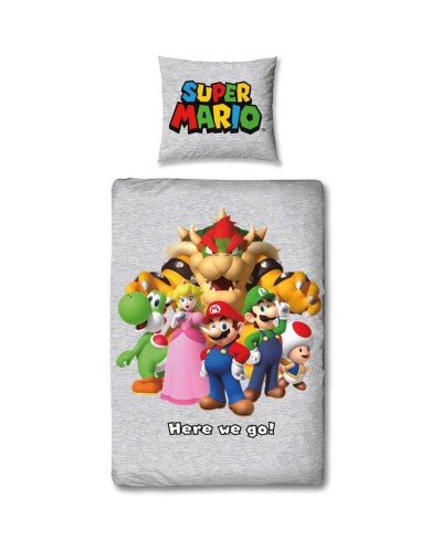 Pussilakanasetti Mario Bros Monivärinen Sänky 140 2 Kappaletta