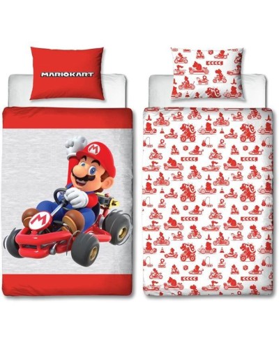Bettbezug-Set Mario Bros Bunt Double size 2 Stücke