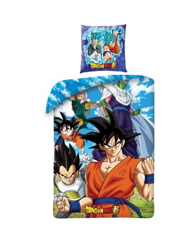 Set di copripiumino Dragon Ball 24 x 4 x 30 cm Multicolore Ala francese 2 Pezzi
