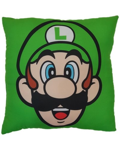 Cushion Mario Bros 39 x 3 x 41 cm Multicolour Polyester Printed Children's