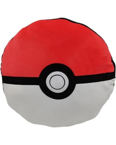 Coussin Pokémon 45 x 4 x 45 cm Blanc Noir Rouge Polyester Enfant