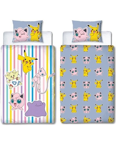 Set di copripiumino Pokémon 25 x 4 x 30 cm Multicolore Ala francese 2 Pezzi