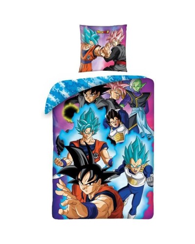 Juego de funda nórdica Dragon Ball 25 x 5 x 29 cm Multicolor Cama de 140 2 Piezas