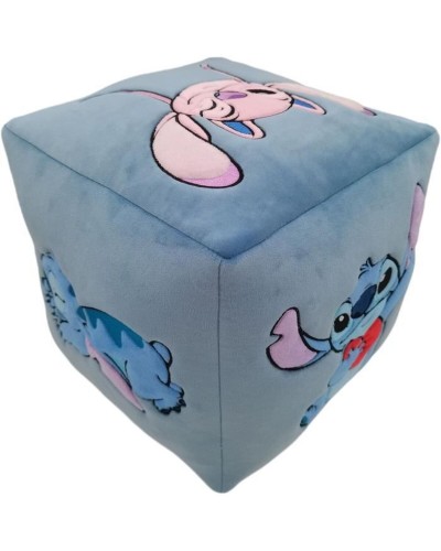 Coussin Stitch 28 x 30 x 29 cm Bleu Polyester Enfant