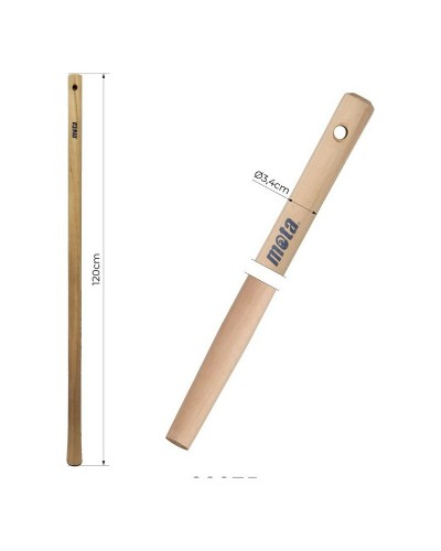 Handle Mota amp1200 Hoe Wood Eucalyptus wood 120 x 3,5 cm