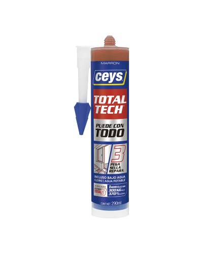Scellant/Adhésif Ceys total tech Marron 290 ml