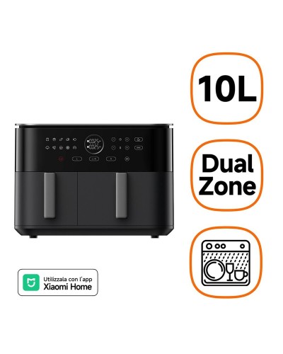 Friggitrice ad Aria Xiaomi DUAL ZONE AF 10L Nero 2700 W 10 L