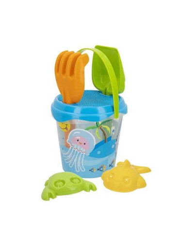 Strandleksaker set Colorbaby Color Beach 27 cm Ø 18 cm