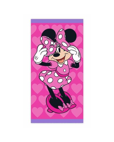 Strandhanddoek Minnie Mouse Me time Katoen 70 x 140 cm