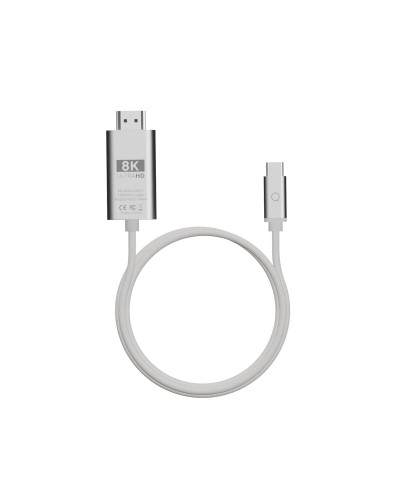 USB-Kaapeli Linq Byelements LQCCH200 Harmaa 2 m