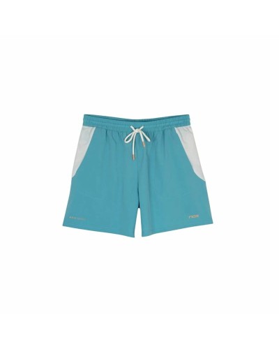 Pantalones Cortos Deportivos para Hombre Nox Pro Turquesa Azul Agua